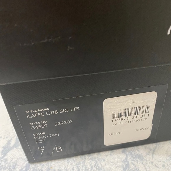 Coach C118 Runner with  Kaffe Fassett Print Sneakers Size 7B - Picture 4 of 5